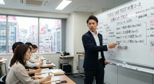 短期間でTOEICスコアを上げる。トライズが選ばれる本当の理由