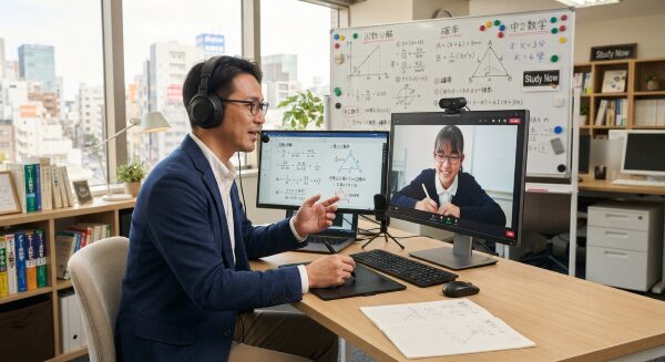 自宅にいながらプロの指導が受けられる。家庭ネットが選ばれる理由