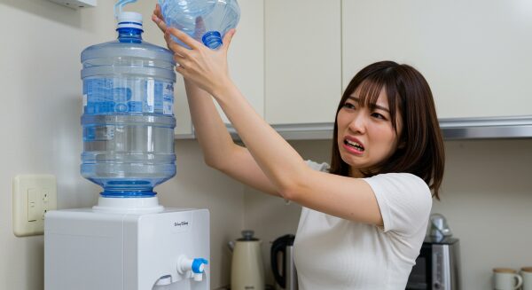 【利便性】冷水・温水がすぐ使えるサーバー vs 設置工事が必要な浄水器