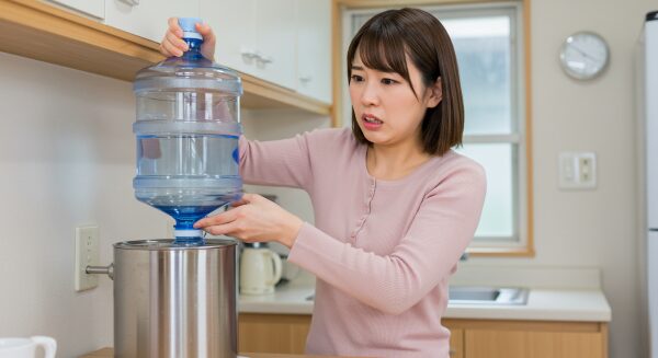 【利便性】シンプルサーバーか、楽々ボトル交換か