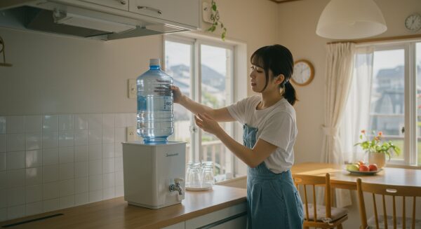 【利便性】完全ボトルレスの楽水 vs 軽量パックのふじざくら命水