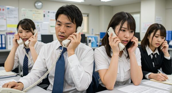 あなたの残業の原因は、その「電話」です