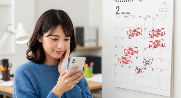 土日祝も対応!最短翌々日に結果がわかるスピード感